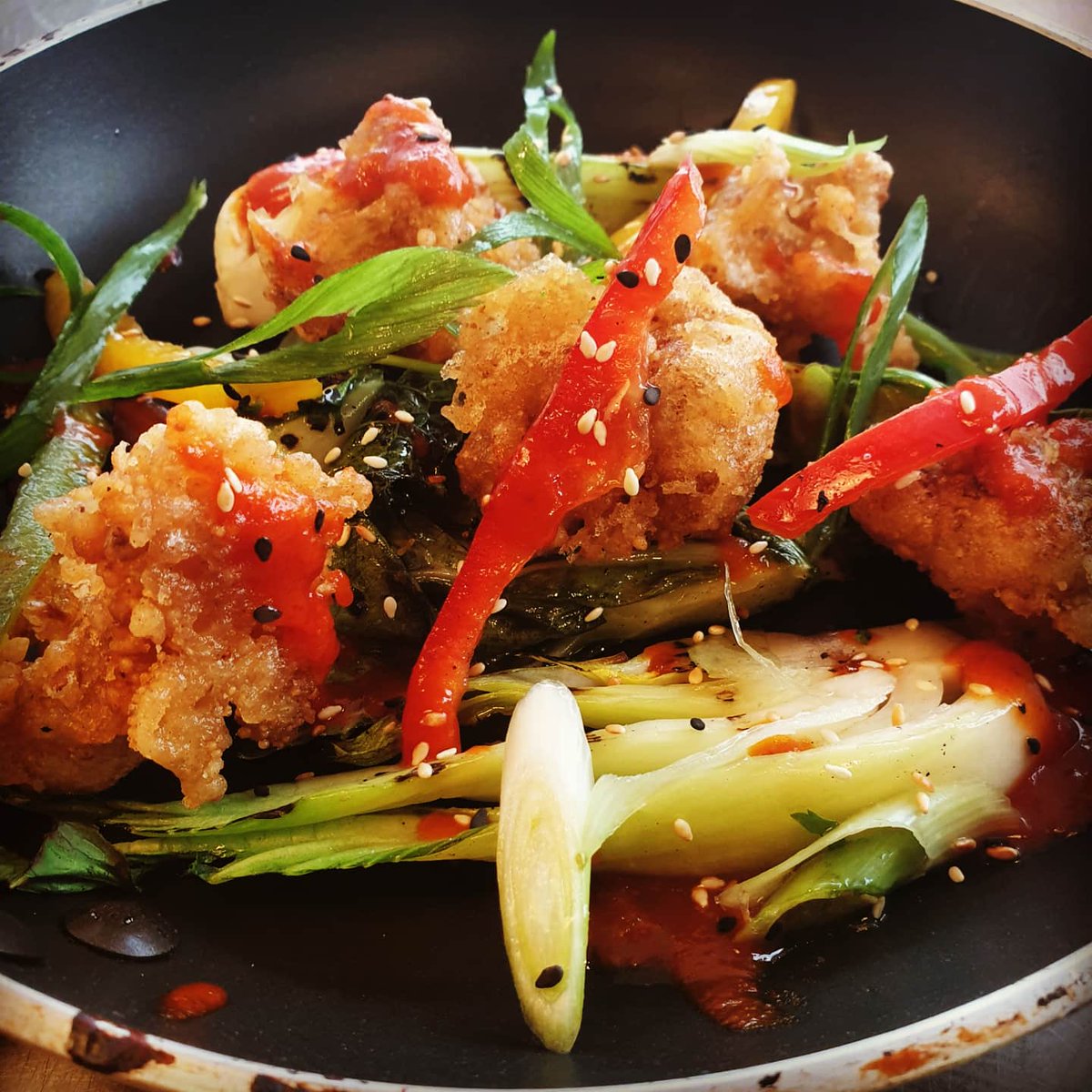 DavidH_36's tweet photo. Crispy cauliflower 🥦🔥👌🏾
#FilmCatering 🎬🍽 #Vegan #glutenfree https://t.co/assAavquhD