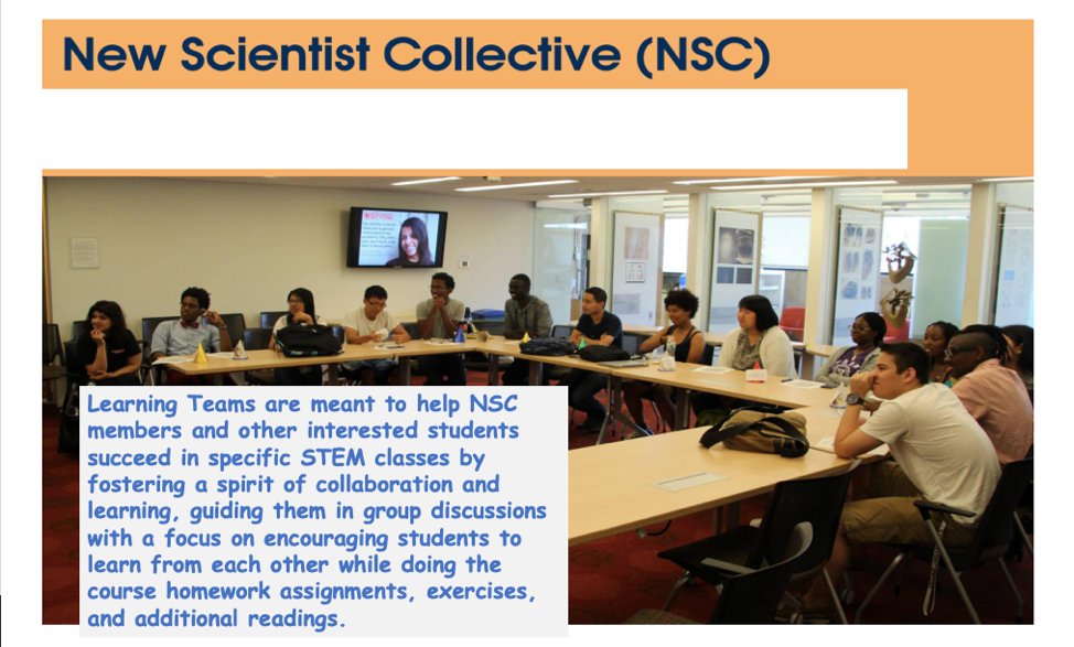 Spring 2020 learning teams will be available for the following courses: CHEM 330, CHEM 350, NEUR 1020, PHYS 30, PHYS 40, MATH 100, BIO 200, BIO 280.

If you are interested in participating, please email nsp@brown.edu or morgan_brinker@brown.edu with the subject "Learning Team"