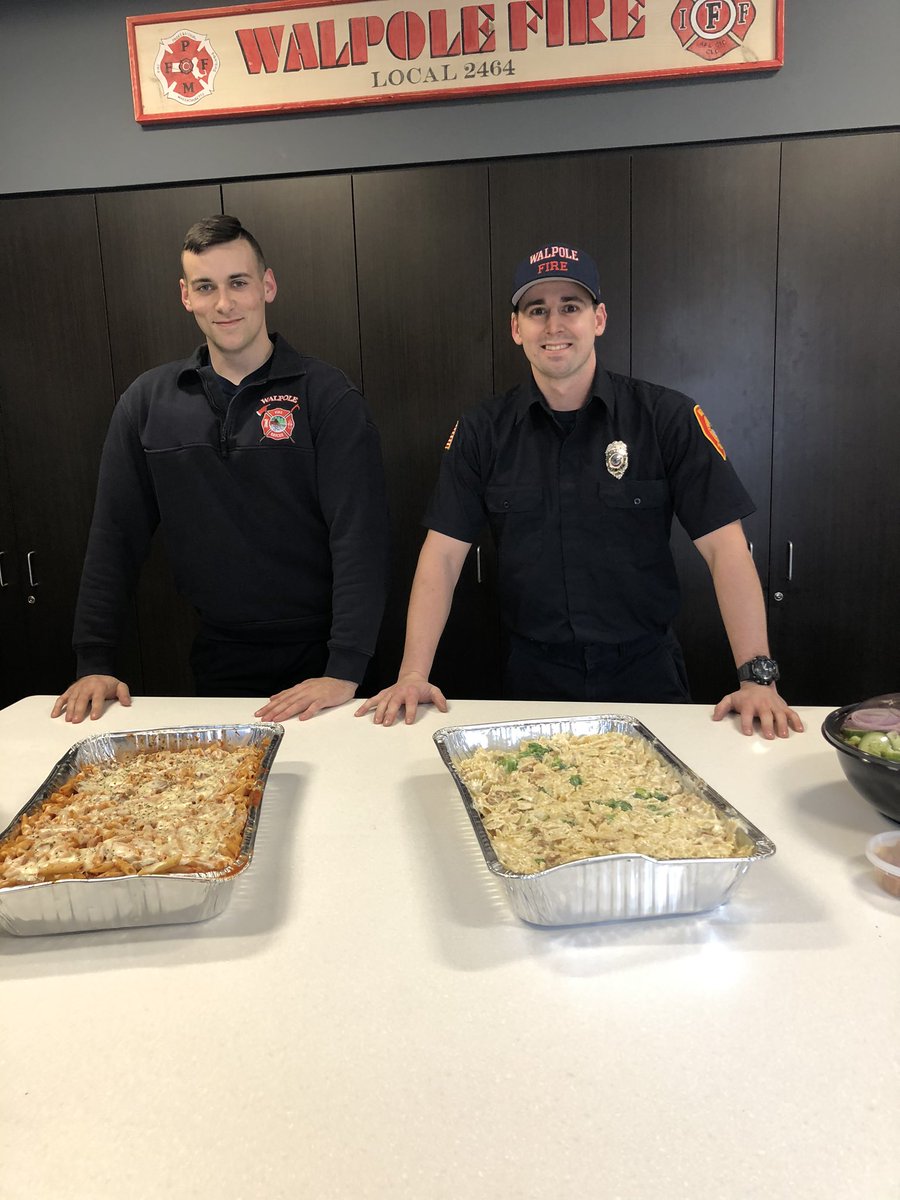 CrispWalpole's tweet photo. We hope you enjoyed the food!  #WalpolePD #WalpoleFD https://t.co/K3bt6pab0o