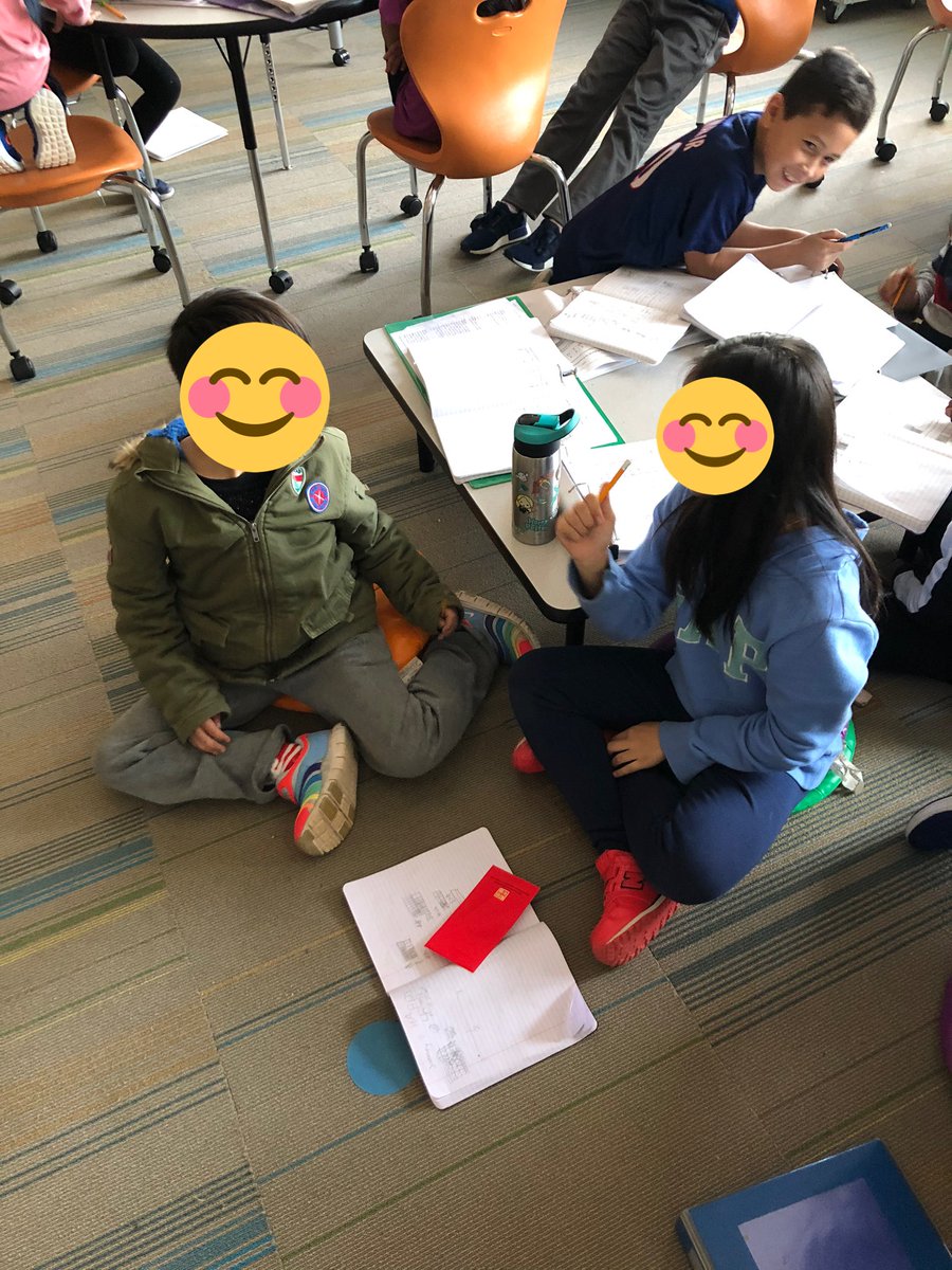 mrsleal4th's tweet photo. Ss “interviewed” each other to discover how they compared fractions. #studentquestioning @HortonsCreekES https://t.co/MqsadbPazO