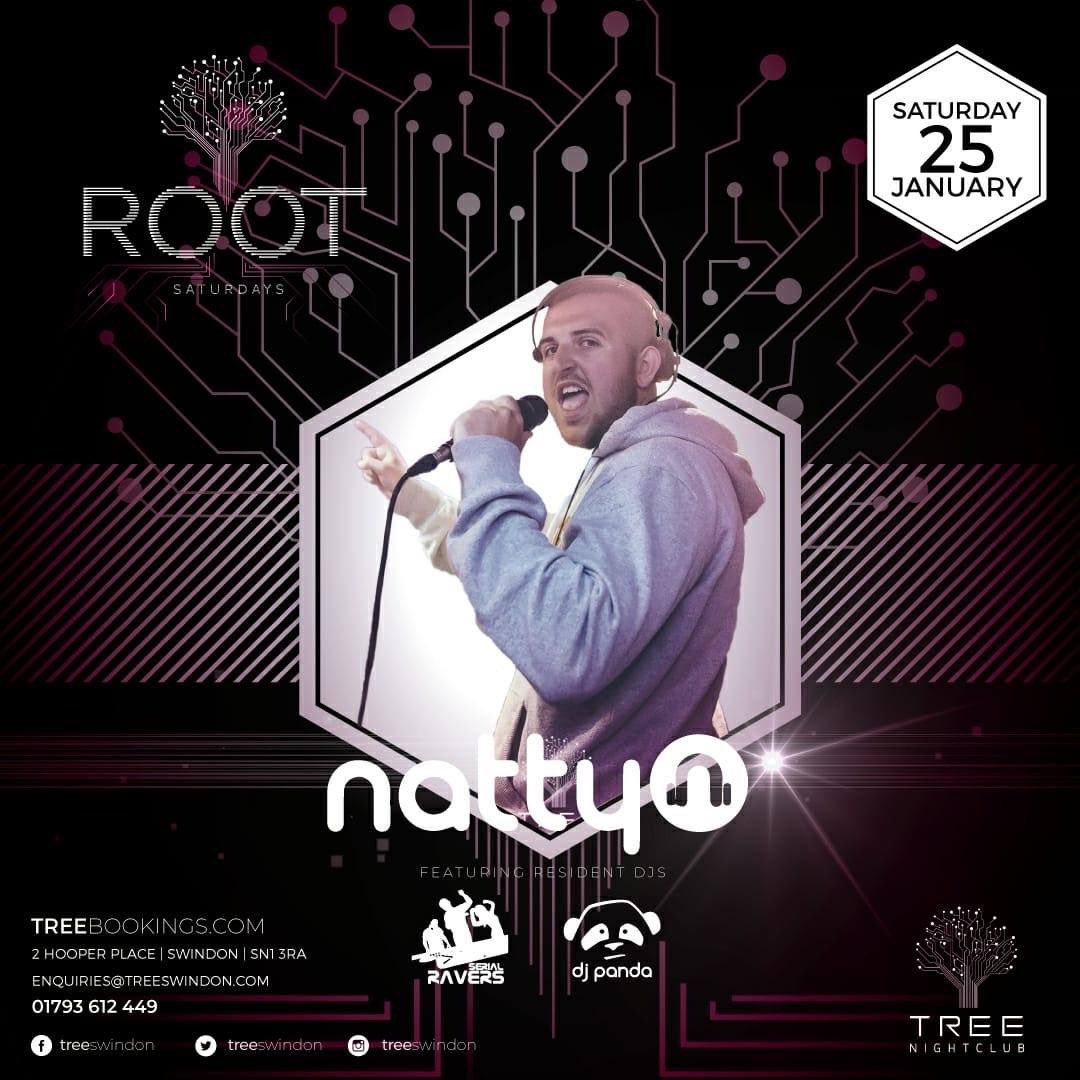 This Saturday sees DJ Natty take over the main room decks with DJ Panda in the pop room and MJ Sly in the Rnb room!

We have a few tables left - Message us now to get booked in 🔥

FREE entry for all &amp; 50% off drinks before 11.30