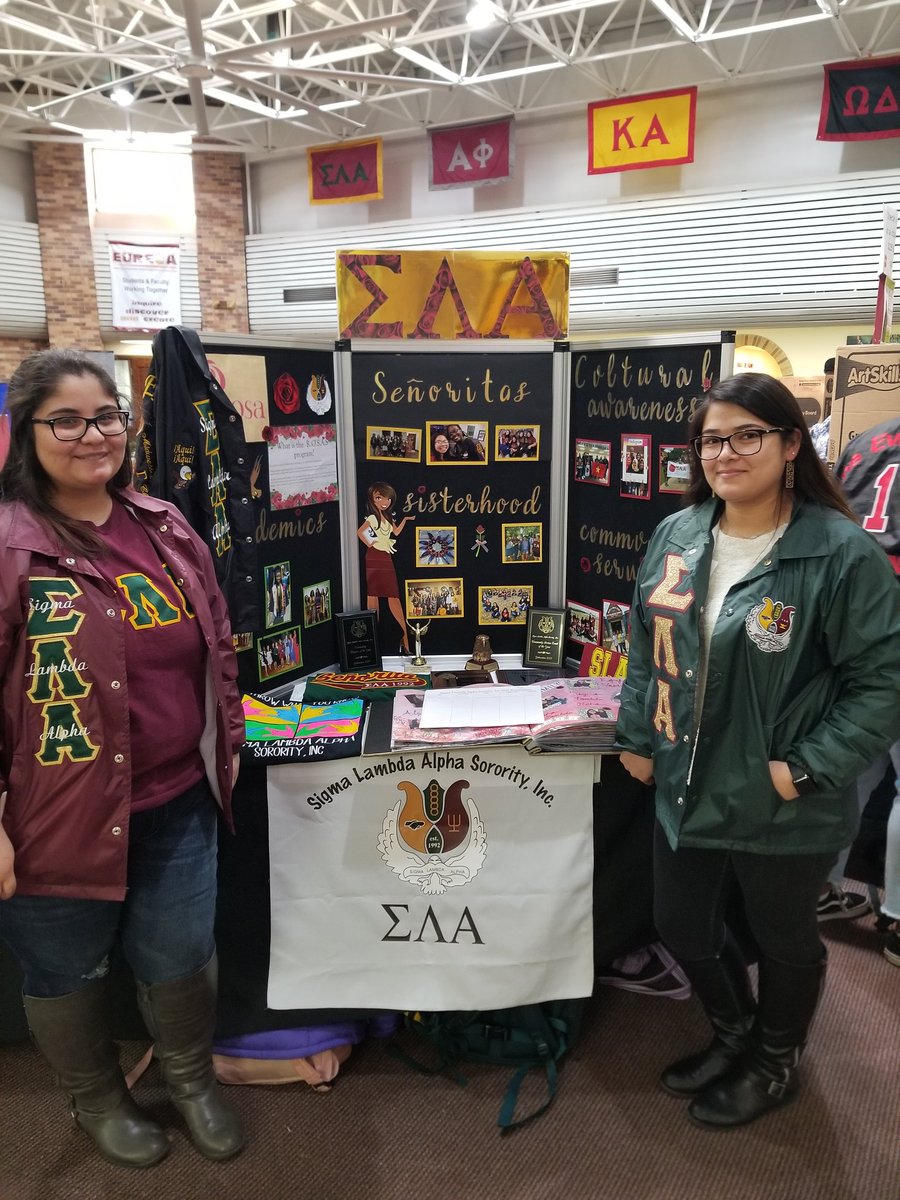 MSU_SLA's tweet photo. Want to become a Señorita & help the Hispanic & multicultural community here at MSU &WF? THEN join us at our spring 2020 recruitment events to find out how to join! 👀♥️💚💛🌹#SigmaLambdaAlpha #culturalawareness #MSUTexas23 #midwesternstateuniversity #ΣΛA https://t.co/LnBUw0EMpk
