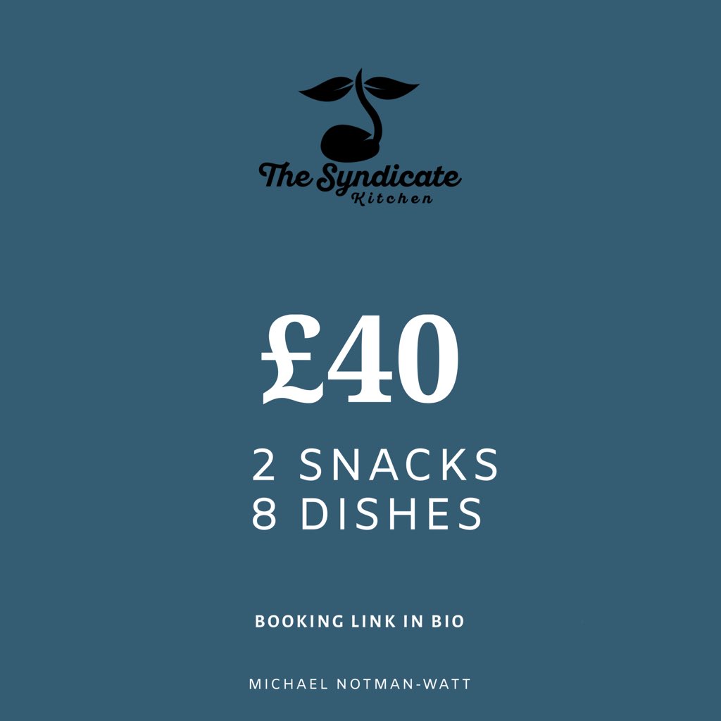 JonJCannon's tweet photo. Joining @Michael_NWatt and @Syndicate_ktchn next month for 2 evenings at my old home, Anglo. He’s the 👨‍🍳 I’m the 🖐🏻 #popup #experiencedining https://t.co/clc8y0HAKq