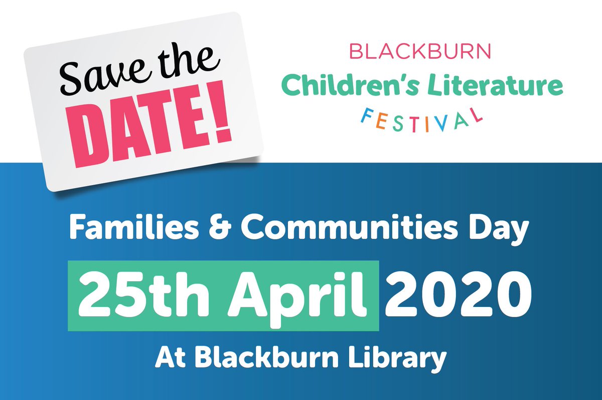 ChristiGabbitas's tweet photo. Hi #LancashireHour The next #Blackburn children’s FREE #literature festival @ChildrensLFests - families &amp; communities day @BlackburnLib 25th April - More info on website &amp; more to be announced... @EarlyTrain @StuartReidBooks @UrsulaHurstArt @SalmasBAcademy #communities https://t.co/aVPzZmQQhC