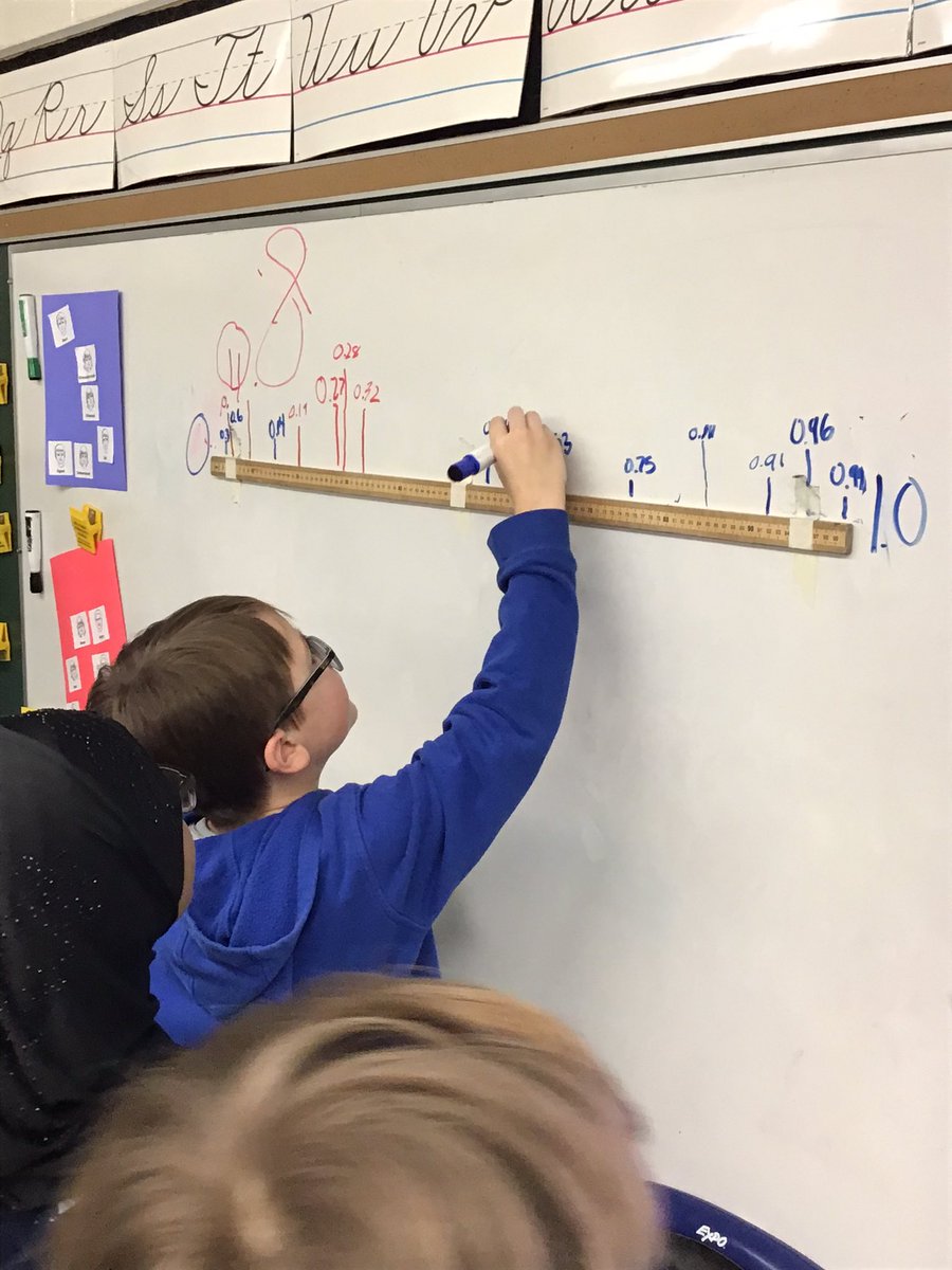Working with decimals #mathrocks #HillcrestProud