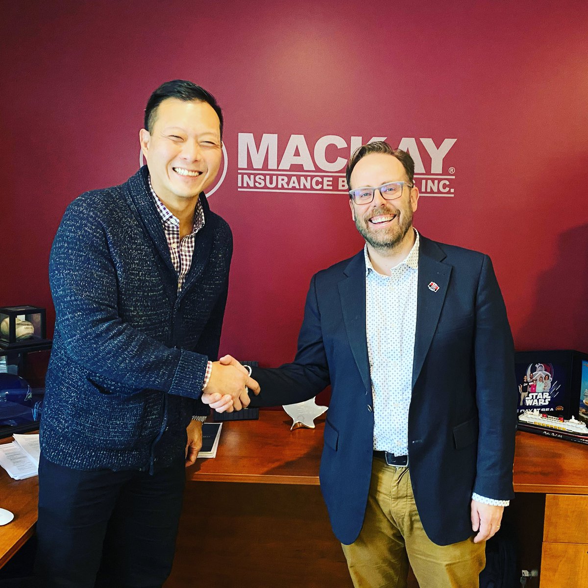 Pleasure to have @stanchompp in my office today for Ministry of Finance pre-budget consultation meeting discussing the insurance file and reforms #98