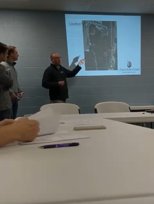 SynergyClinton's tweet photo. The Walk of Fame Initiative presented to the Parks and Rec Advisory Board about what the Walk of Fame would entail and possible locations. They received feedback that they will have to process and move forward! #synergy #impact #pivot #authenticproblemsolving #clinton https://t.co/omhNZyo9C4