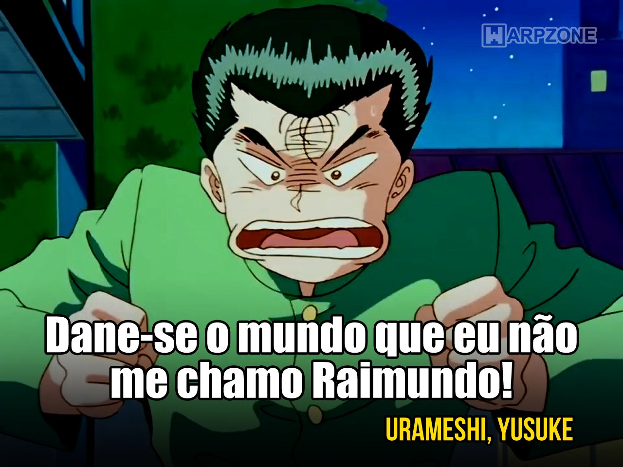 FRASES BRASILEIRAS EM YU YU HAKUSHO 