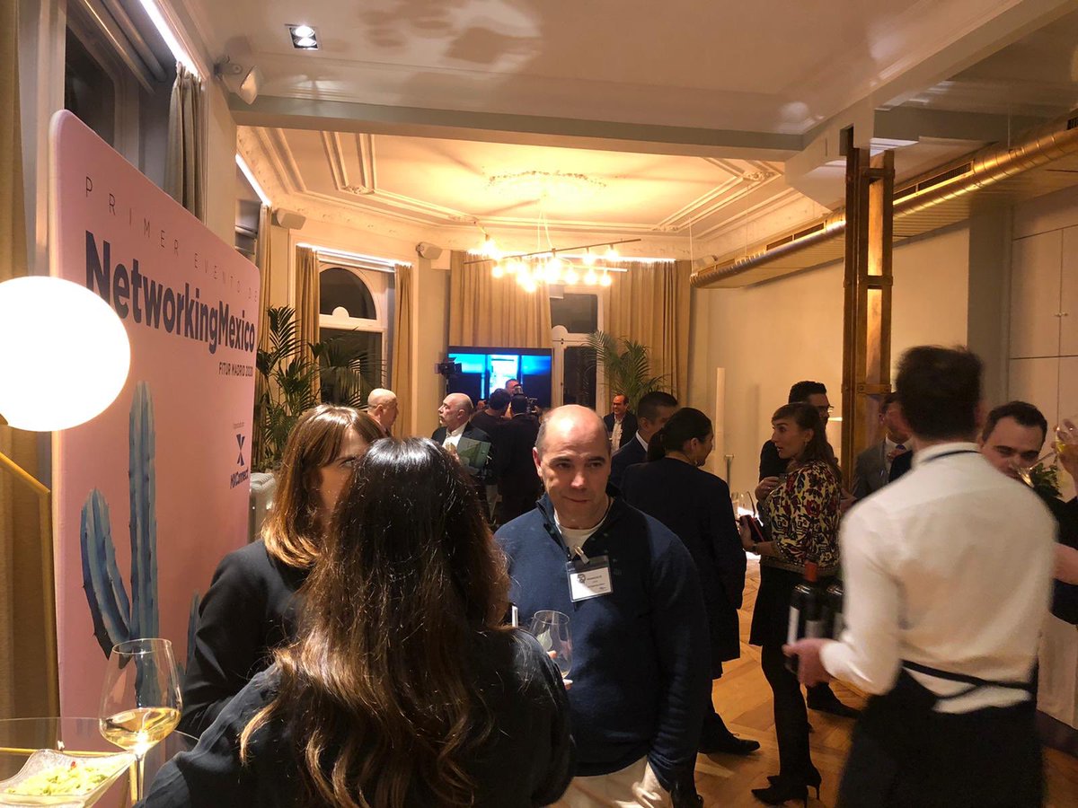 We are having a wonderful night at #MxConnectMadrid2020 and it’s great to see you all here!