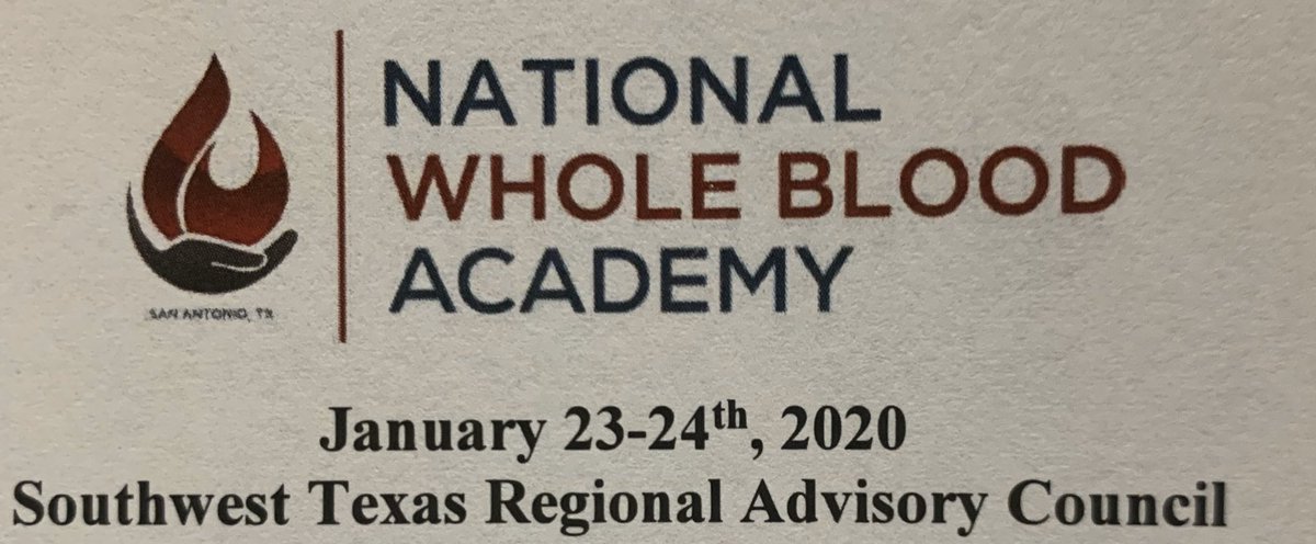 Grateful to all our faculty from <a href="/STRAC/">STRAC</a> Whole Blood Consortium for incredible lectures at inaugural Nat Whole Blood Academy!   Packed turnout from 3 major Trauma/EMS systems from across the country.  Exciting!