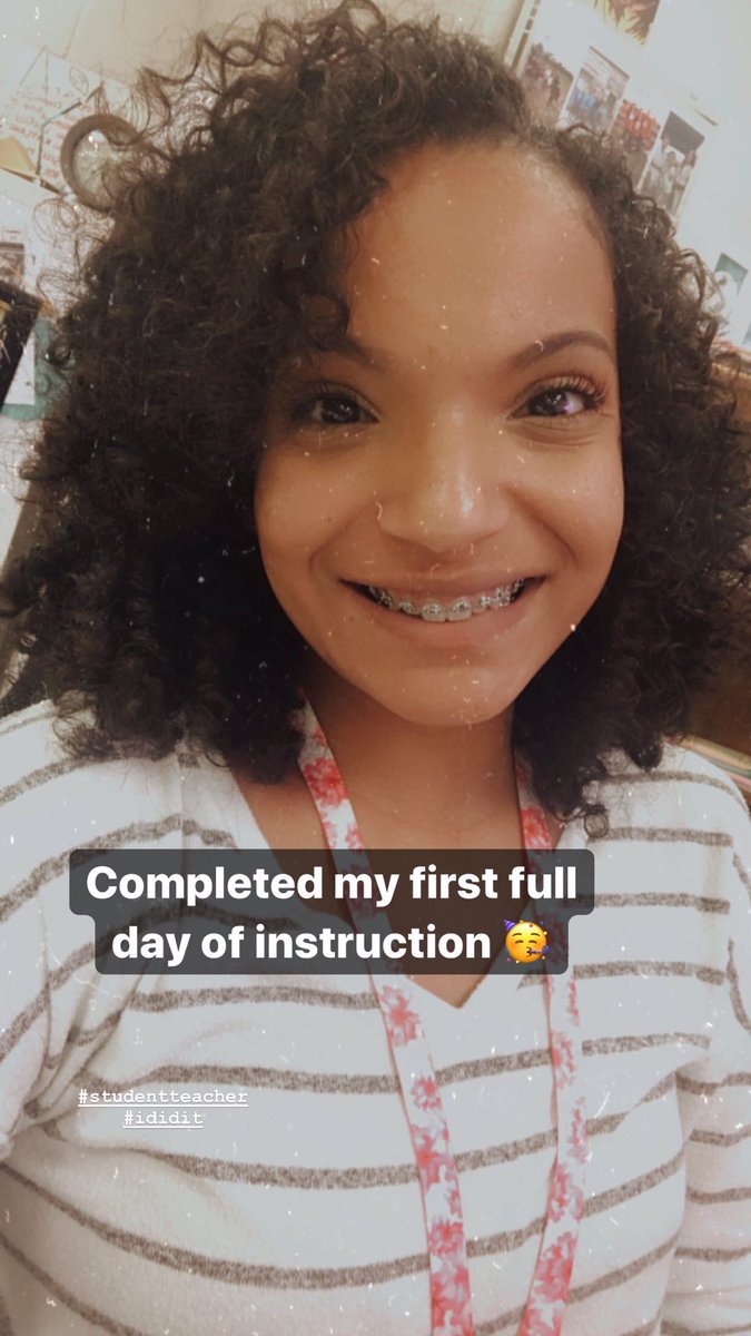 MrsKMaldonado's tweet photo. I survived! I was a bit nervous of doing EVERYTHING on my own but it was really fun and the kids were great!❤️ thanks @MsElliottiteach for trusting me!😂
#sp20intern #ididit https://t.co/9LMc5FSeuo
