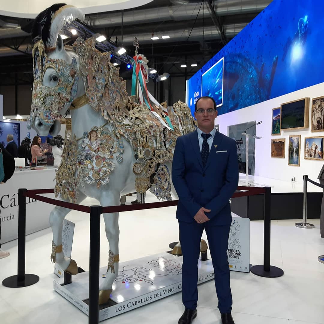 caballosdelvino's tweet photo. Fotos de la presentación ayer, previo a la inauguración de @fitur_madrid, de la campaña institucional de apoyo a la Candidatura de los @caballosdelvino a Patrimonio Cultural Inmaterial de la Humanidad por la @UNESCO

#CaballosdelVinoUNESCO
#AyuntamientoCaravaca
#FiestasdeCaravaca https://t.co/pNNebaGe51