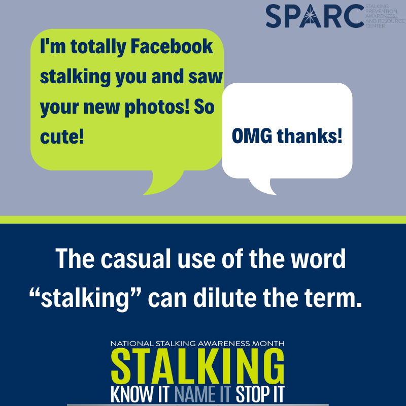 SSUPolice's tweet photo. A stalker’s digital toolkit includes social media, geotags, and GPS. Know it. Name it. Stop it. 
#NationalStalkingAwarenessMonth #DigitalStalking #CyberStalking #StalkingAwareness #SalemState https://t.co/Z498xCGerg