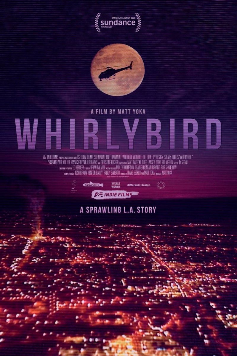 WhirlybirdFilm (@whirlybirdfilm) on Twitter photo #BreakingNews! The official WHIRLYBIRD poster has landed!
World premiere this Sunday, January 26th <a href="/sundancefest/">Sundance Film Festival</a>!
#Whirlybird🚁
#Sundance2020 #BreakingNews! The official WHIRLYBIRD poster has landed!
World premiere this Sunday, January 26th <a href="/sundancefest/">Sundance Film Festival</a>!
#Whirlybird🚁
#Sundance2020