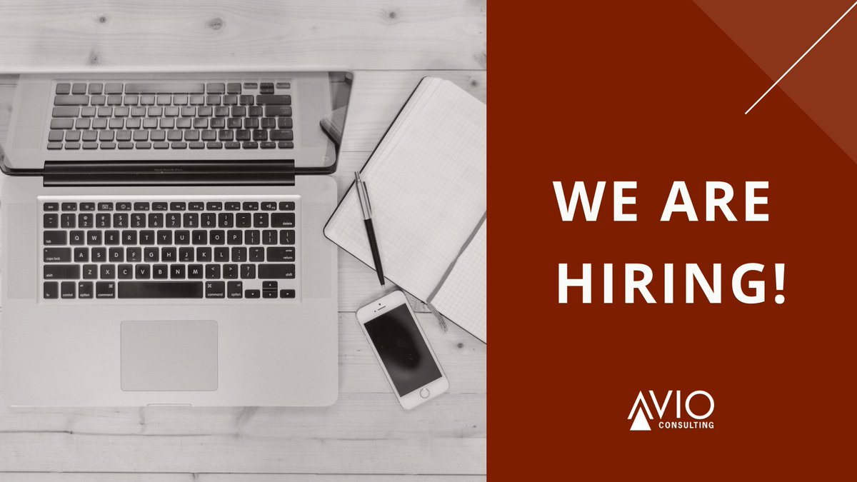 avioconsulting's tweet image. Looking for a new job? You&apos;re in the right place because AVIO Consulting is hiring! Please contact us at careers@avioconsulting.com to learn more details about the current openings. bit.ly/2MXhahH

#JobsInDallas #WorkingAtAVIO