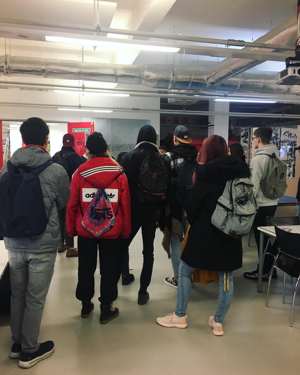 designsolent's tweet photo. Art pathway students finding out more about the courses they can choose from next year! https://t.co/oja5ZLQpX5