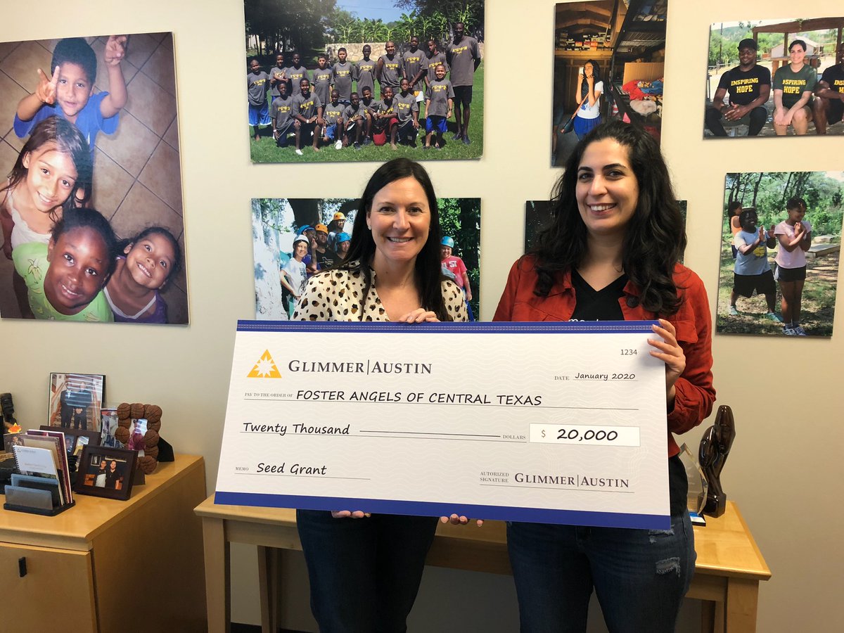 glimmeraustin's tweet photo. Glimmer Austin is pleased to announce our new partners. Congratulations! @austinkidscan , Building Promise USA, @FosterAngelsCTX, @PFCatx &amp; @toofound https://t.co/6jbOkOjEr4