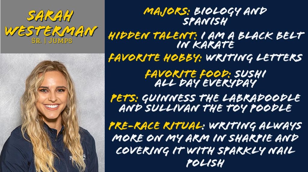 AugustanaTrack's tweet photo. Next up on our Get To Know The Team series, some of our athletes from right here in Sioux Falls!

- @alex__woods, @Sarah_Westerman, @HenryHklitzke, and Alec Kray ⚔️

#BuildingChampions https://t.co/E4bGY7Ekwp