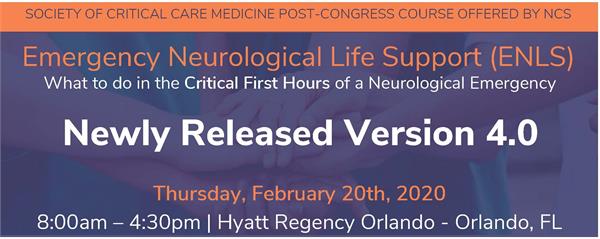 Are you attending the SCCM 49th Annual Congress in Orlando, Florida? There is a live #ENLS course being offered as a post-conference workshop on Thursday, February 20th. To register for the course, please visit: ow.ly/tu6d50y3sL7