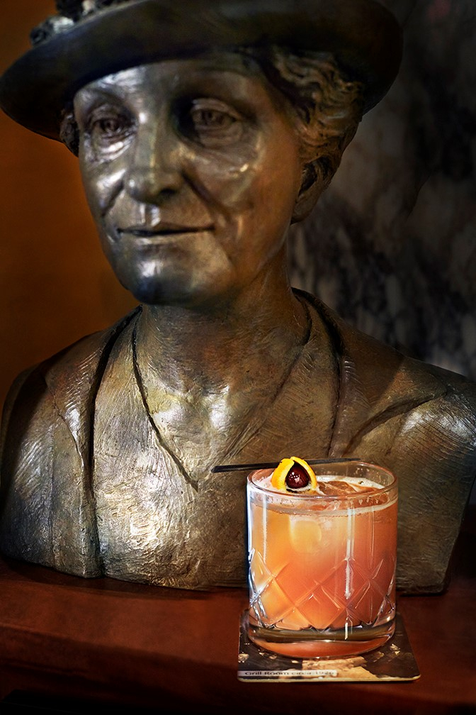 capitolgrille's tweet photo. The Carrie⁠
⁠
Have you had a chance to check out our Women's Suffrage Cocktail Menu in the Oak Bar? We have 8 different cocktails uniquely created based on the personalities of the world-changers that they're named after from the Women's Suffrage Movement. https://t.co/Epie1dQhMa