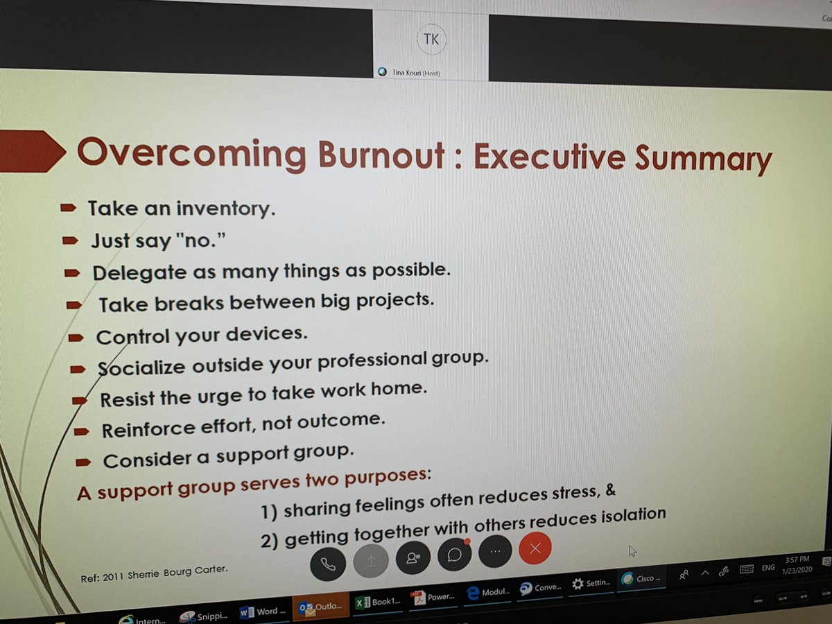 JudyChowSSC's tweet photo. Overcoming burnout Exec Summary , webinar @SSC_CA @SPC_CA https://t.co/wcoA0Dp4HL