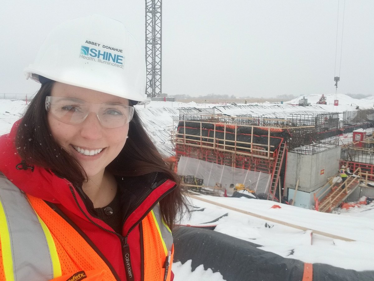 Even on this snowy day, #construction continues! #moly99  #medicalisotopes #nuclear