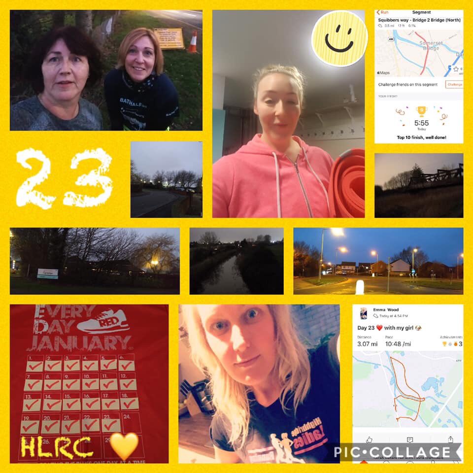 HighbridgeLRC's tweet photo. Day 23 - Red January has made us all get up and get out.... no matter what. ❤️#runofftheday #beattheblues https://t.co/xVT4IIuc10
