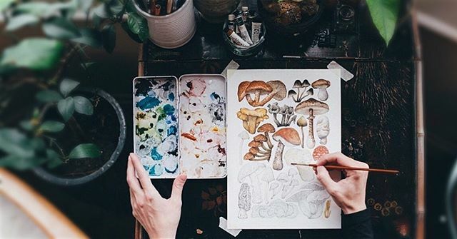We welcome illustrator Katie Putt for an afternoon of watercolour painting at Stag &amp; Bow. Katie has a modern victorian style from the use of watercolour and pen. We will be spending the afternoon creating watercolour studies of creepy critters, moths and… ift.tt/2tzlLQd