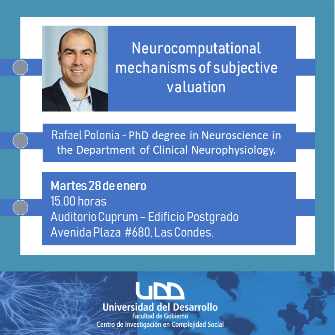 CICS_UDD's tweet photo. INVITACIÓN | Ya finalizando nuestras actividades del #ResearchCamp2020 del #DCCS, los invitamos a la charla del PhD Rafael Polonia. Las coordenadas son🧐martes 28.01 | 15:00 | Audit. Cuprum, Campus RESB en la #UDD.
+ info ⬇️ #admision2020 #neurocics #GRATUITA https://t.co/VvnjlPZkDR