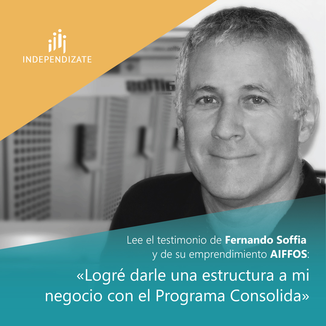 FIndependizate's tweet photo. “Logré darle una estructura a mi negocio con el Programa Consolida”, Fernando Soffia, dueño de AIFFOS. Conoce su historia aquí https://t.co/cCFF4UnuyR

Si quieres ordenar y hacer crecer tu negocio como Fernando, postula acá https://t.co/srH52OIAfZ
#emprendedor  #FernandoSoffia https://t.co/jKbnhkdWVy
