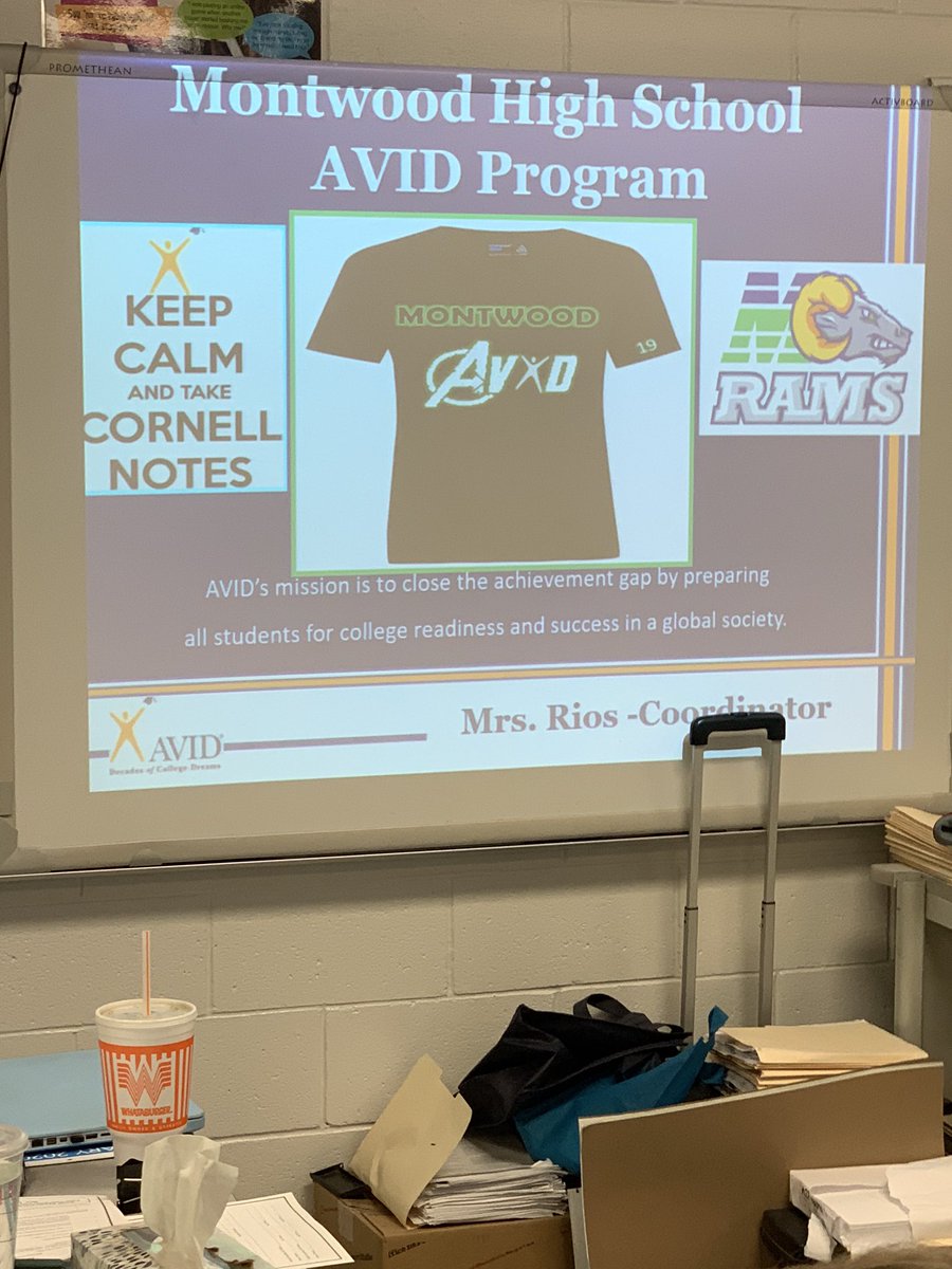 So much excitement about AVID @BSybert_PK8. Thank you @JacobA_BSS for allowing us to come present to your classes  #futureRAMS
