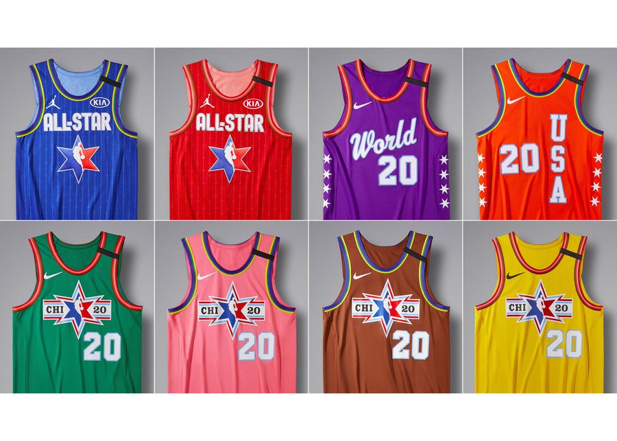 2020 NBA All Star Game Uniforms My Thoughts Throwback Sports Blog