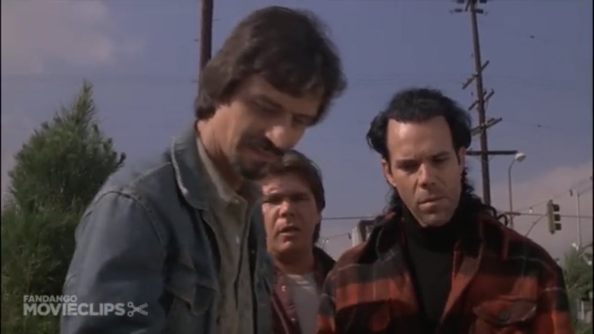 How old were you when you realized the guy in the flannel jacket on Lethal Weapon 1 is Anthony kiedis dad? <a href="/chillipipers/">RedHotChilliPipers</a>  #todayyearsold