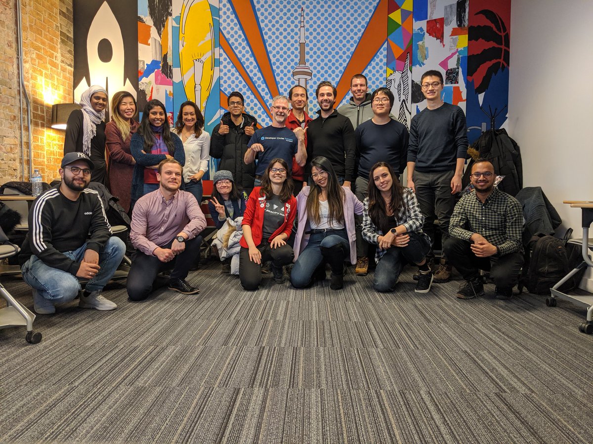samluckart's tweet photo. @mitrealityhack I spoke at a Facebook Developers Circle in Toronto 2 days after the Hack! First photo is myself and the audience that came to hear my presentation at about the MIT Hack. The 3rd photo is a clip from the Hack live stream (thank you for recording !) @mitrealityhack @Oculus_Dev https://t.co/y3C4U0kIEE