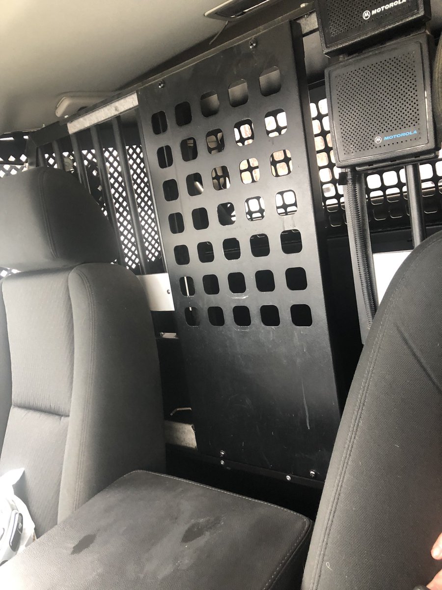 Hey dad, I know you were proud of me for finding the explosive odor and earning my reward (lg tennis ball) for the first time today. So while you were at lunch I thought you would be happy if I forced the divider open and got my reward.  Hope you don’t mind if I sit in your seat.
