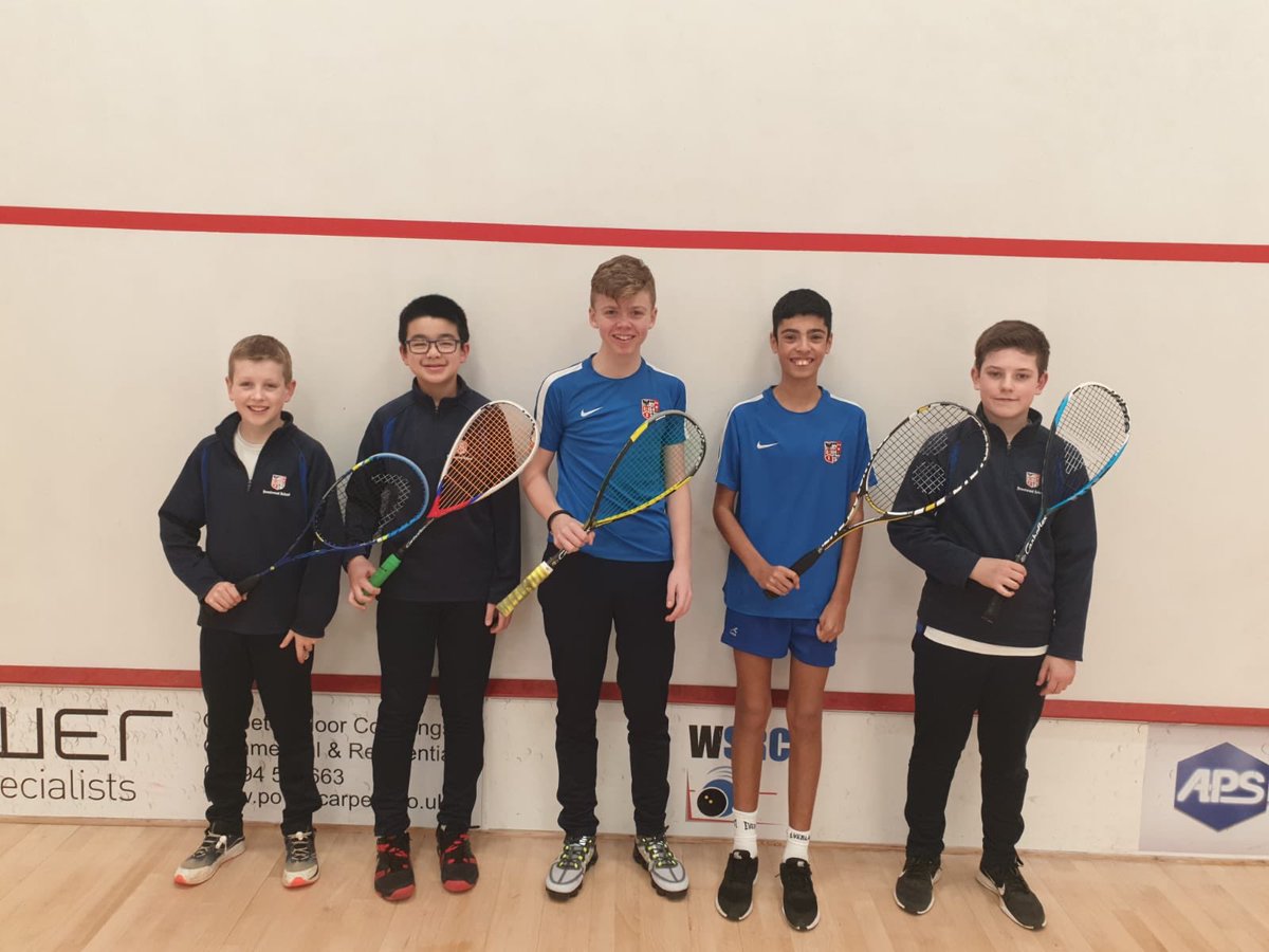 U14 squash team beat John Hampden 10-1 in games and Whitgift 7-4. Oren, Ellis and Reggie won their matches without losing a game. Matthew played brilliantly in his second match and Ollie had a very close couple of matches for his A-team debut. Well done to the whole team!