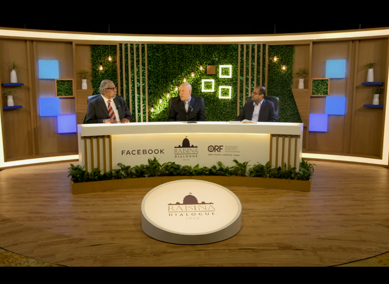 CSISIndiaChair's tweet image. #ThrowbackThursday @KanchanGupta in conversation with our Chair @RichardRossow and @BharathGopalas1 - discussing reforms in Modi 2.0 @raisinadialogue 
Watch here: bit.ly/2RMa5S2
#IndiaReforms