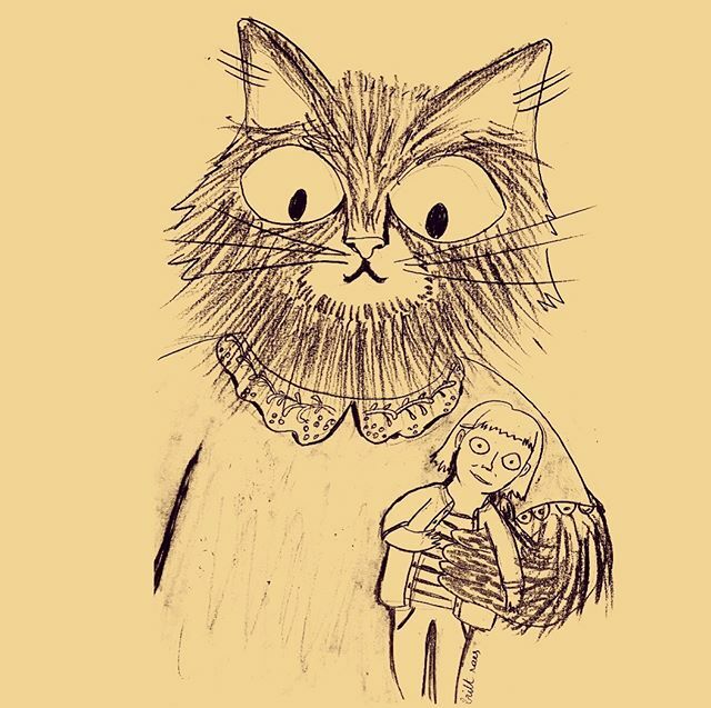 Hairy friends! 
#mypetandi #catsofinstagram #wearepetlovers #catsketch