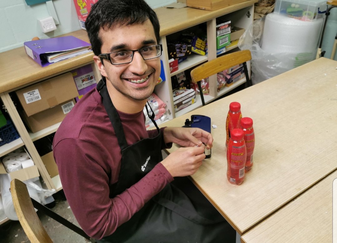 RE_Derwen's tweet photo. Mia and Muhhammad have been busy pricing in the stock room today! #pricing #pricegun #retail https://t.co/TD8KlWIi6b