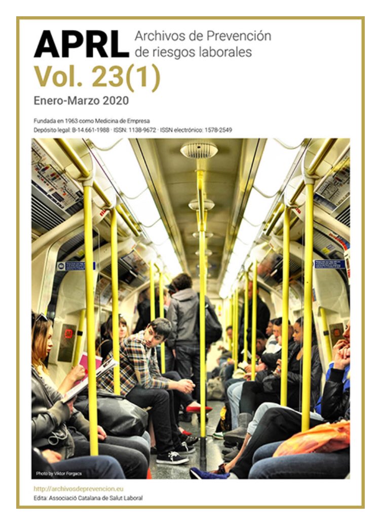SCSLaboral's tweet image. Primer número #2020 revista #ArchivosdePrevencióndeRiesgosLaborales publicada en #openjournalsystems #OJS Més #qualitat més #visibilitat @SCSLaboral #salutlaboral #saludlaboral #PRL