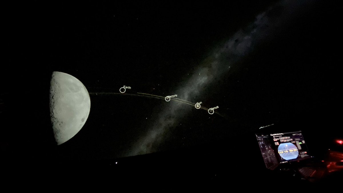 TrumanDome's tweet photo. Working on content for Final Frontier Friday. Here’s a view of the inner solar system from Lunar orbit. Lines are orbital paths. Check out the full show at 7pm tomorrow! #FinalFrontierFriday https://t.co/iAFcbQtGyZ