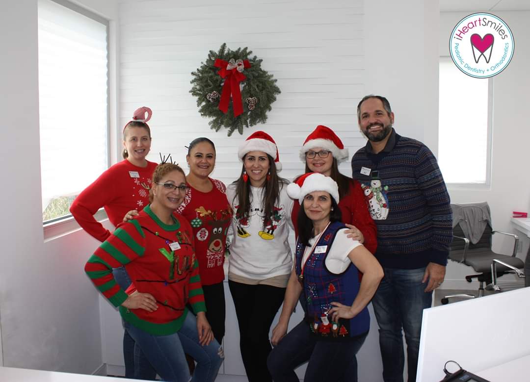 iHeartSmiles's tweet photo. Still buzzing from the Holidays!!!  We feel grateful and thankful for all the love and support throughout this past year and are excited for the New Year! A new year to celebrate our commitment to our patient families and our community ❤️ https://t.co/v3bTxhvhnP