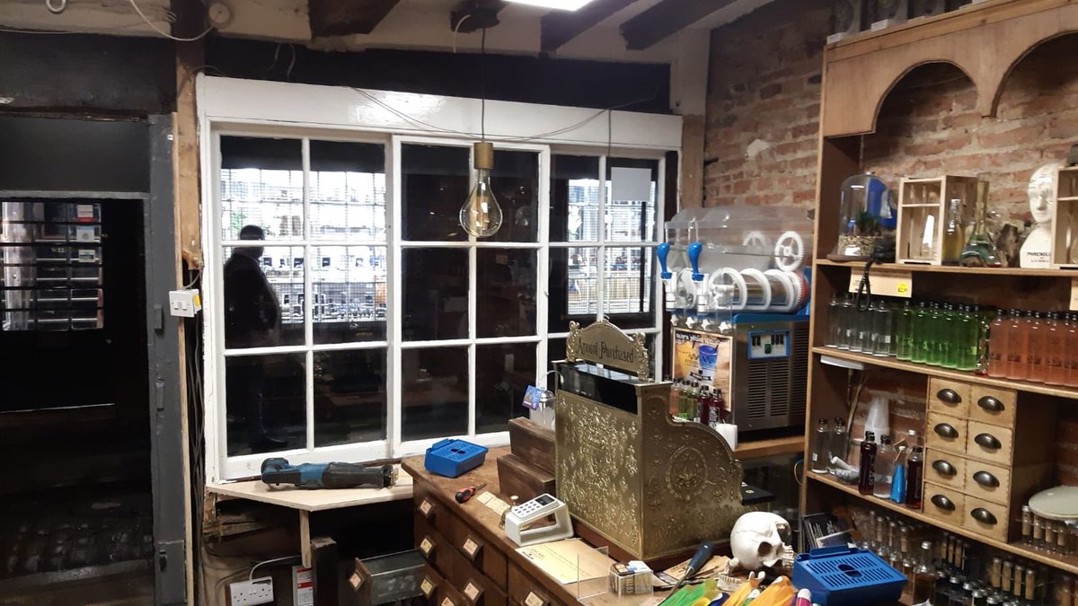 PotionsCauldron's tweet photo. Magic is happening in our shop with a new look on the way for 2020 ๐ #WizardsAtWork https://t.co/mvs12kKb1m