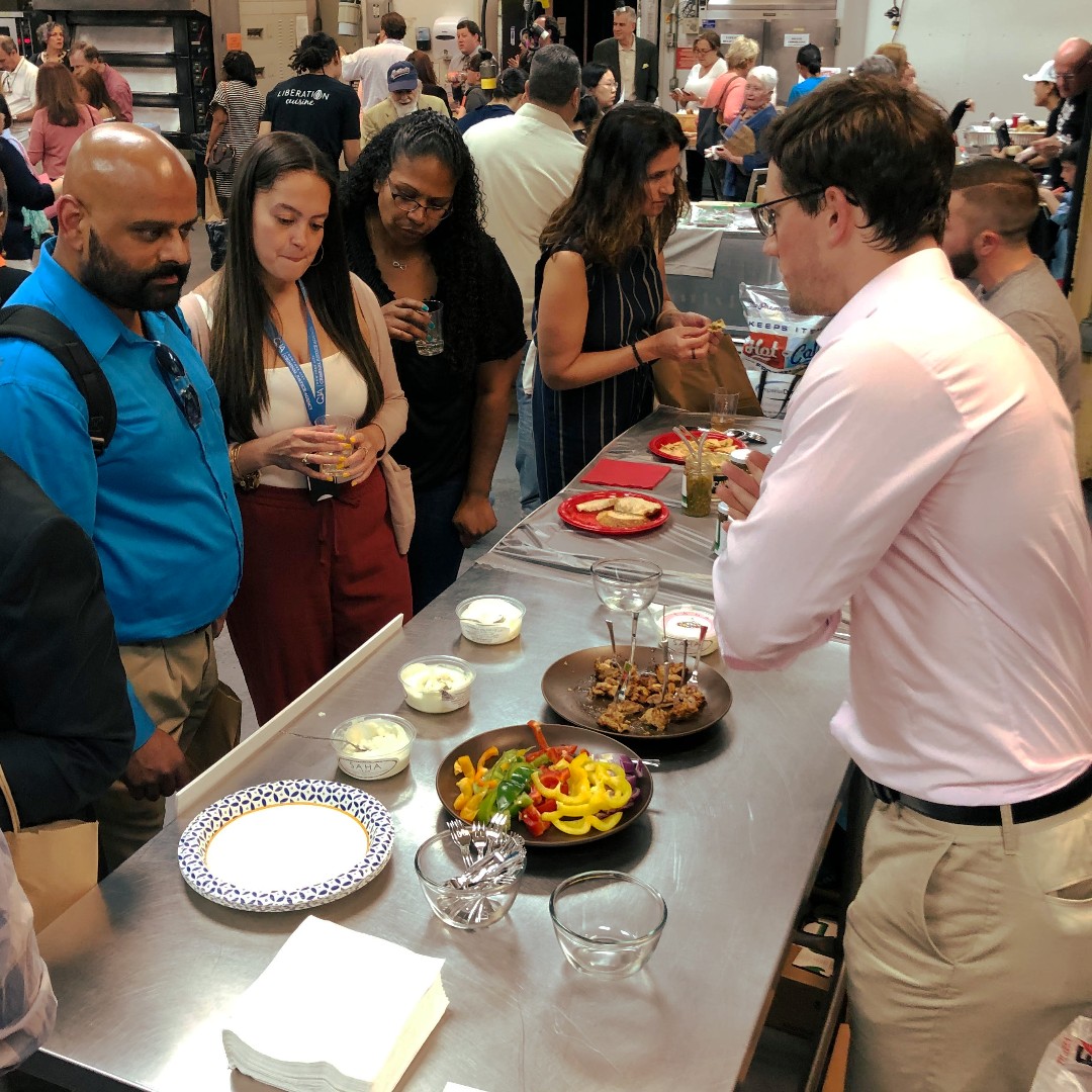 ESpaceNYC's tweet photo. SAVE THE DATE! You're invited to our 9th birthday party 🎉 Join us on Friday, March 6 to sample, buy and, most importantly, support dozens of local food-preneurs who call the Entrepreneur Space their manufacturing home. #ESpaceTurns9 https://t.co/KasJtzz1GR