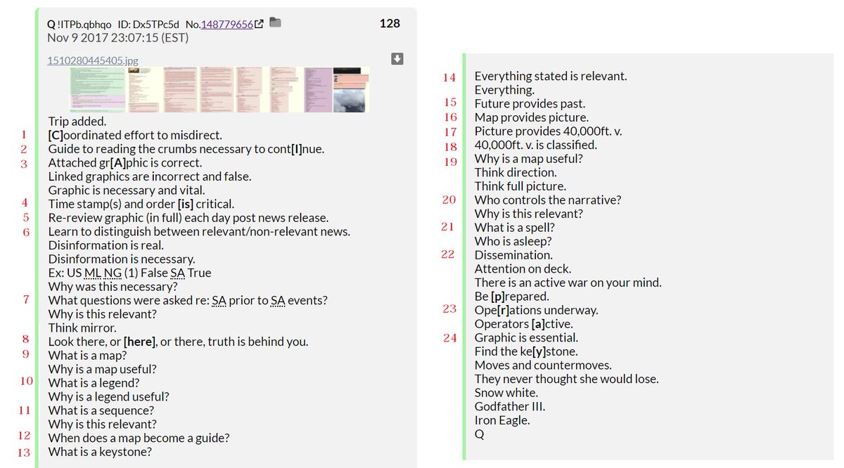 24) Forget about interesting (but unhelpful) distractions. Focus on the graphic.Read Q's posts.Commit them to memory.Review them after big news events.[p][r][a][y].