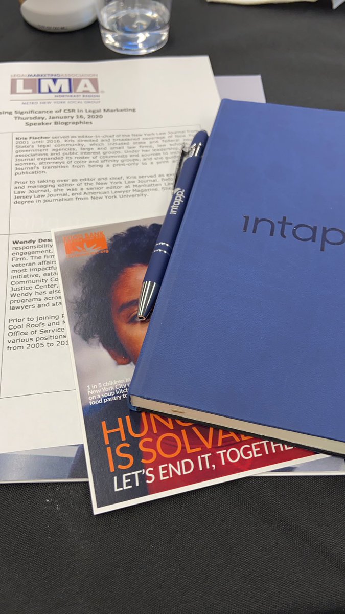 jsimpsoncarr's tweet image. It’s a great day for a @LMANortheast program. Thanks to @intapp for sponsoring and to @stroock for hosting!