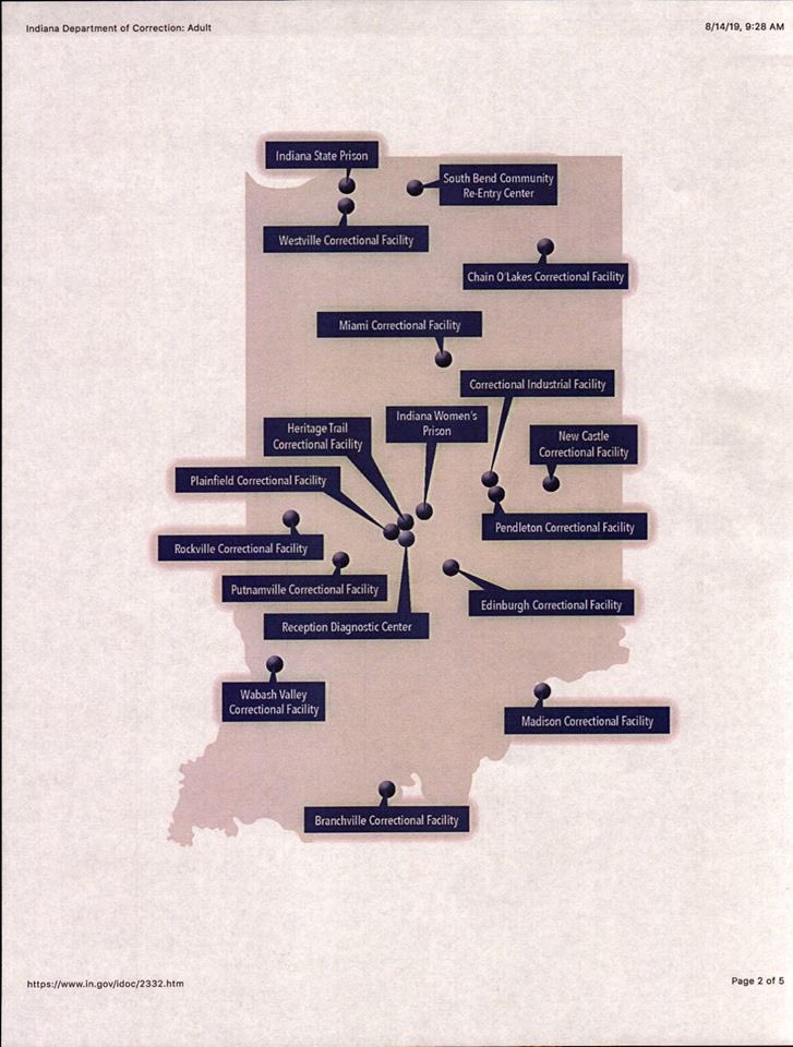 ScottHighberger's tweet photo. On my way to Indianapolis this morning to meet with the head of religious services for the Indiana Dept of Corrections! We'll be vision casting for 2020, theres 20 adult prisons in Indiana, we want to reach them all this year! LET'S GO, for His GLORY! https://t.co/opz7ZltCkL