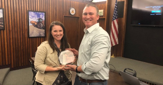 Armanino_HQ's tweet photo. Congratulations to Erin Sorgel of @PetersonCat for being named CFO of the Year for the Armanino CFO Evolution Awards! https://t.co/eAAowJSgFC #armanino #cfoevolution #cfoevolutionawards2019 #transformation #cfooftheyear #clientawards https://t.co/uYxdyiWuyE