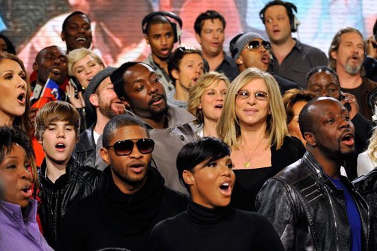 •٢٠١٠
•سجل جاستن اغنية “We are the world 25 for Haiti” وهو طفل مع مجموعة من المشاهير زي "سيلين ديون،...