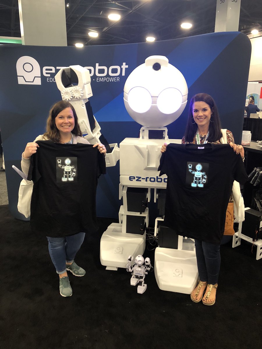 bhowellrbe's tweet photo. Fun at #FETC20 with ez_robot @EEECLibrary #edtech https://t.co/FussNwartE